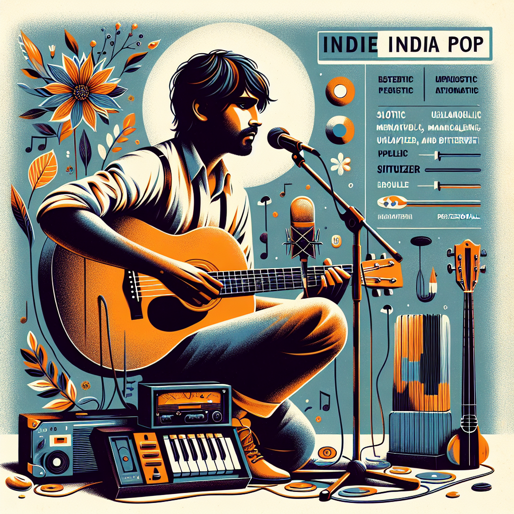 Create a heartfelt Hindi indie acoustic song in the exact style of Anuv Jain (like Husn, Jo Tum Mere Ho, Baarishein, Gul, Riha).
Genre: Minimalist Indian indie / acoustic pop
Mood: Deeply melancholic, heartbroken, nostalgic, vulnerable, raw emotion, bittersweet longing
Instruments: Mainly soft fingerstyle acoustic guitar (or ukulele in some parts), very light reverb, no heavy drums/percussion, possibly subtle ambient pads or very gentle strings in the background for emotion — keep production extremely clean and minimal so lyrics shine.
Vocals: Male, soft velvety baritone/tenor voice like Anuv Jain — gentle, intimate, slightly breathy, emotional delivery with natural vibrato, no auto-tune, feels like a personal confession sung alone in a room.
Structure: Verse 1 → Pre-chorus → Chorus → Verse 2 → Pre-chorus → Chorus → Bridge (emotional build) → Final soft chorus with fade-out feeling.
Language: Pure Hindi (or light Hinglish if it flows naturally), poetic and simple yet deeply touching lyrics — use everyday relatable words mixed with beautiful metaphors about rain, sky, distance, memories, incomplete love, one-sided feelings, or silent goodbye.
Theme: Heartbreak from a love that ended or was never fully yours. The pain of still loving someone who has moved on, memories that haunt at night, wanting to let go but unable to, quiet regret, feeling everything too deeply.
Lyrics style: Poetic, conversational yet profound, lots of emotional questions to self/lover, repeating lines for emphasis like Anuv does, focus on inner pain rather than dramatic crying — subtle tears in the voice.
Chorus should be catchy and repeatable, something that feels like it captures the core ache (similar to "Husn" or "Jo tum mere ho" vibe).
Make it 3–4 minutes long, slow to mid-tempo (around 70–90 BPM), emotional climax in bridge.
Title suggestion: something soft like "Tujhse Juda", "Adhoori Si Baat", "Yaadein Behtar Nahi", "Bas Itna Hi" or similar.
Start with gentle guitar picking, build emotion gradually.