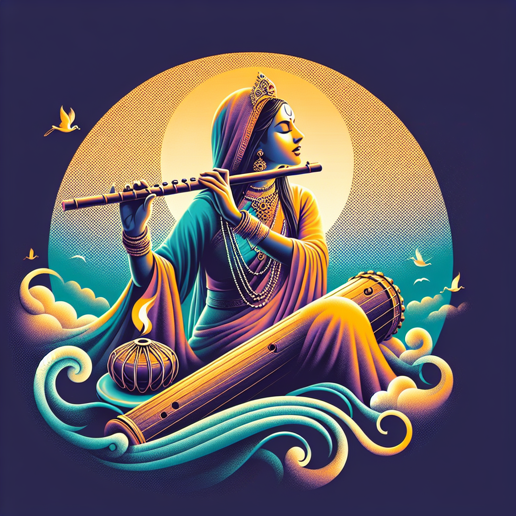 Generate a song with krishna melodious flute in background and the lyrics should have radha radha and shri radha in it explaining how deeply she love krishna (remember most of the words should be radha radha only )
Make it melodious and soothing
